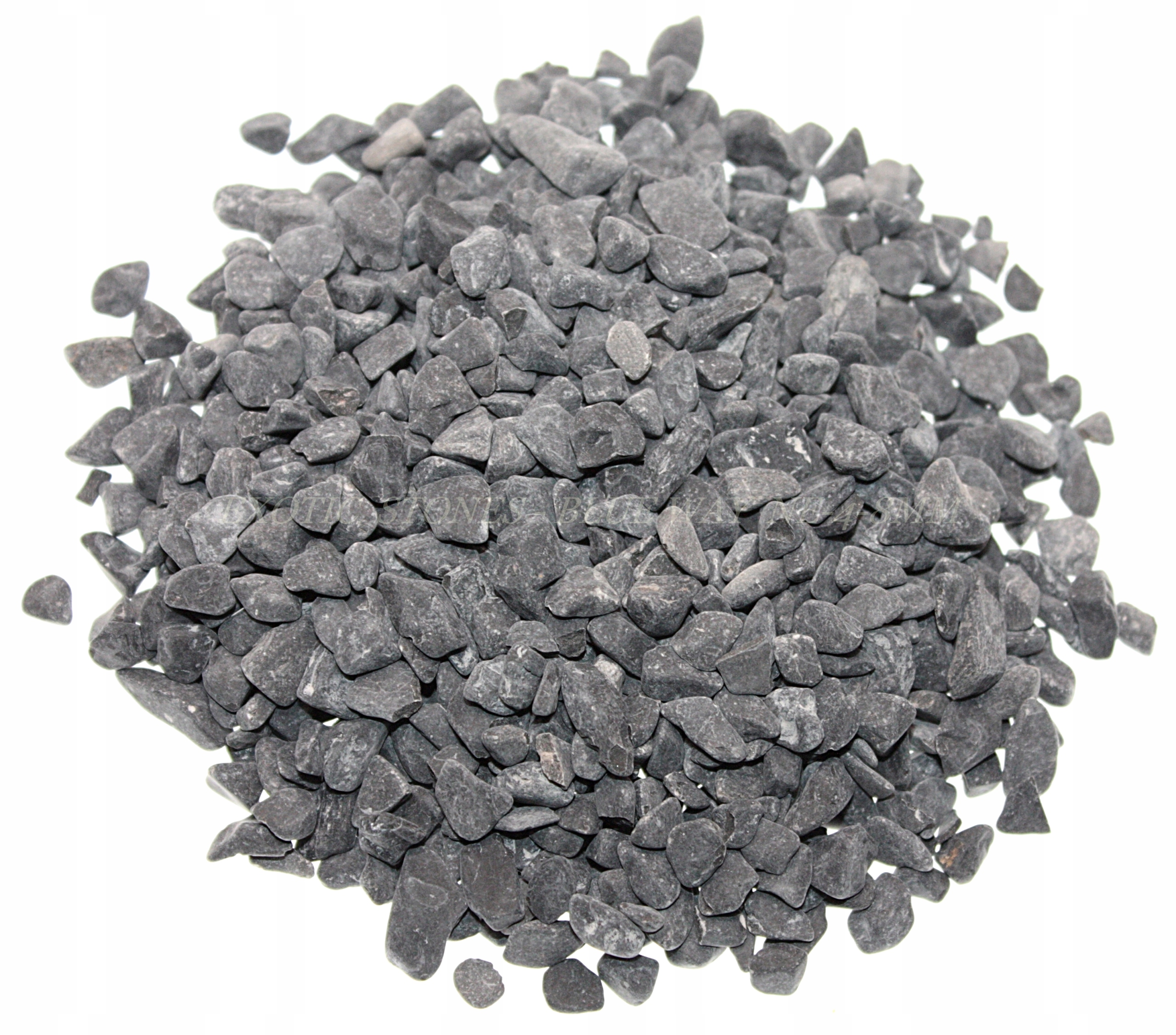 Černý drobný zahradní oblázek Nero Ebano 24 kg 4-8