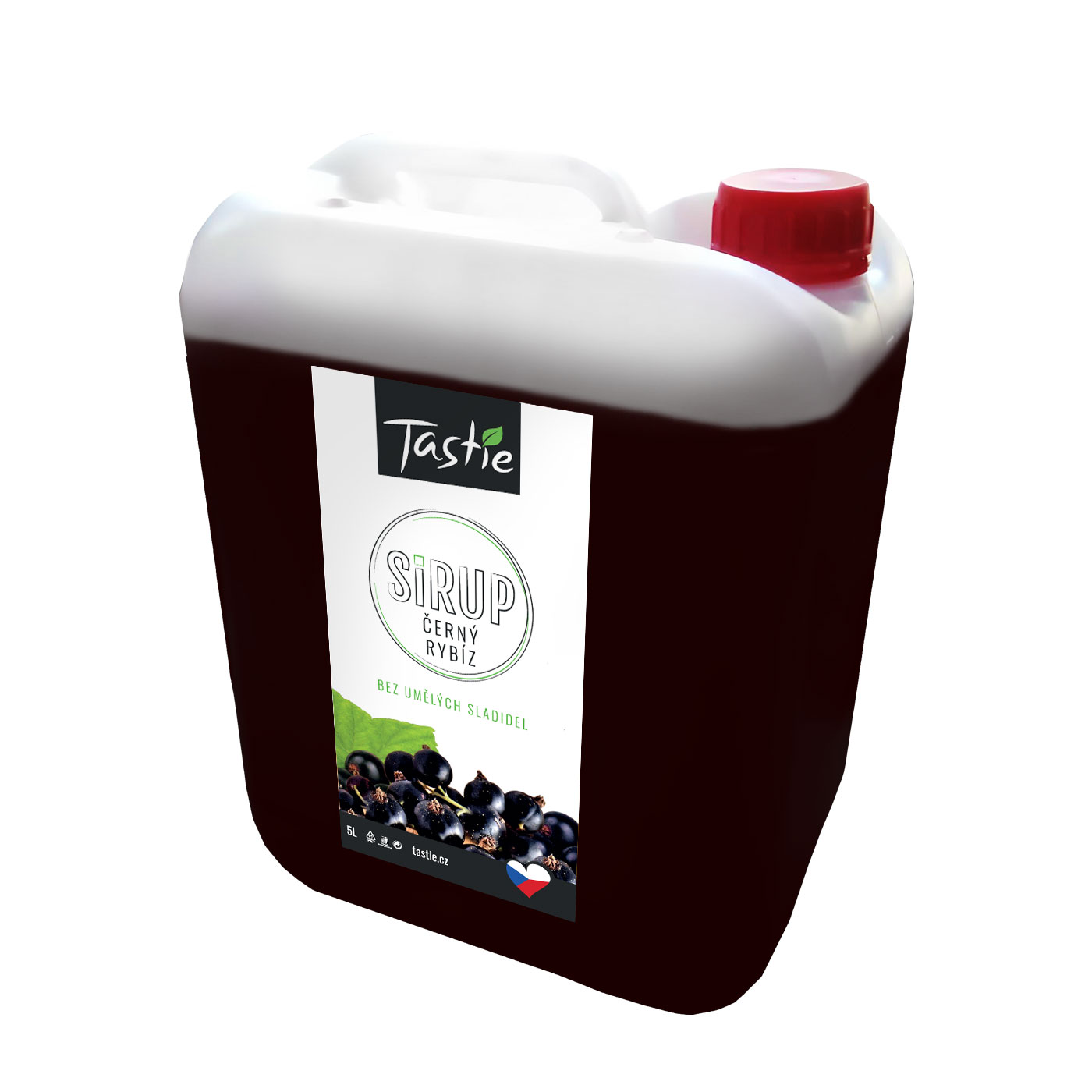 Levně Sirup Tastie Černý rybíz 5l