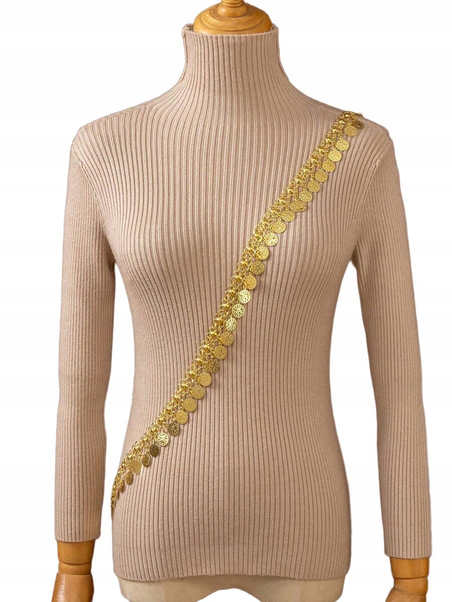 SHEIN ZŁOTY ŁAŃCUSZEK NA CIAŁO 8W5 S07