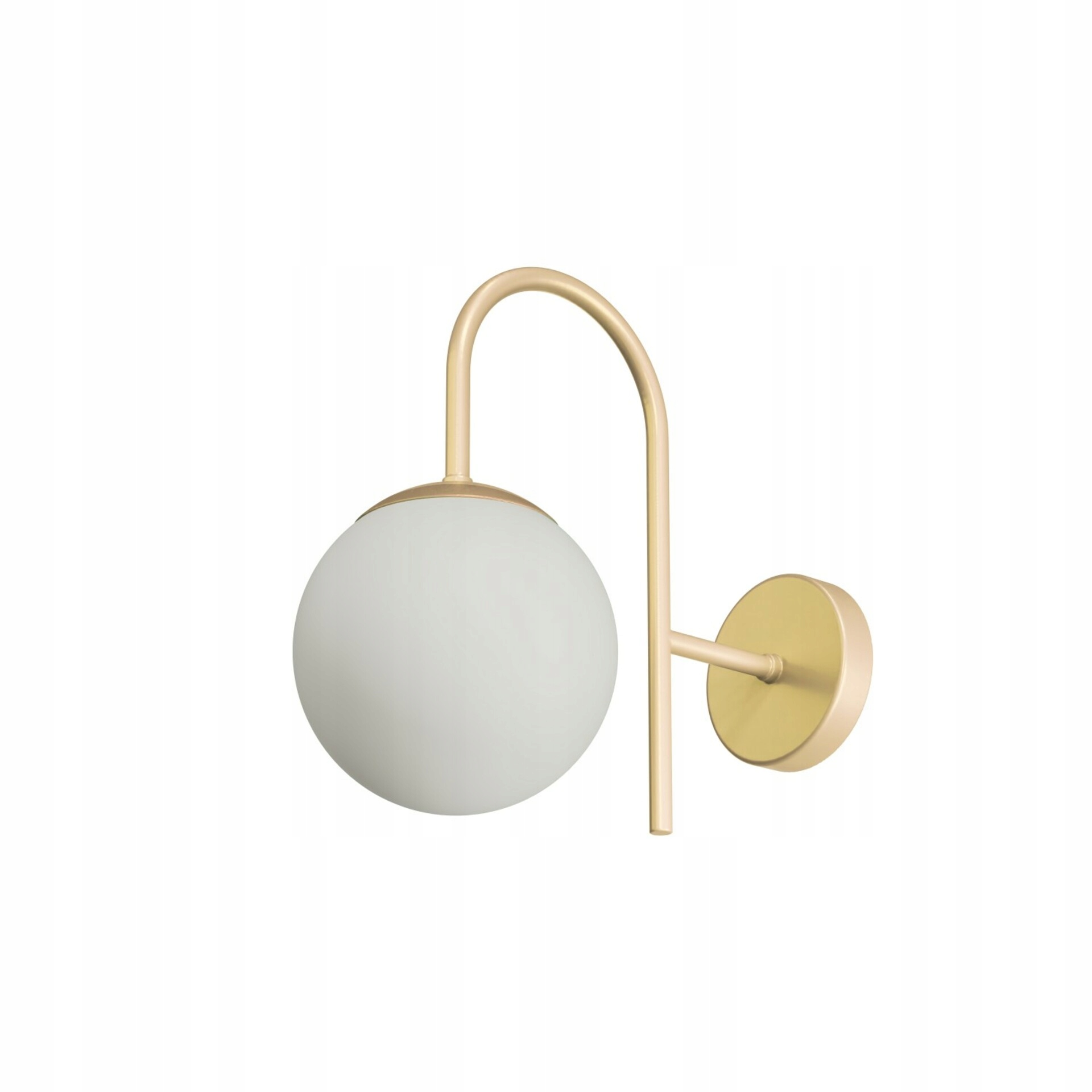 Osmont ANC40003 Ancha 1 nástenné sklenené svietidlo Golden Beach biela IP40