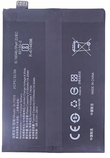 Nowa Bateria BLP809 Do Realme Gt Master Edition 4300mAh