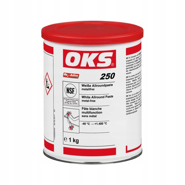 Oks 250 1 kg Biela antizápeková pasta