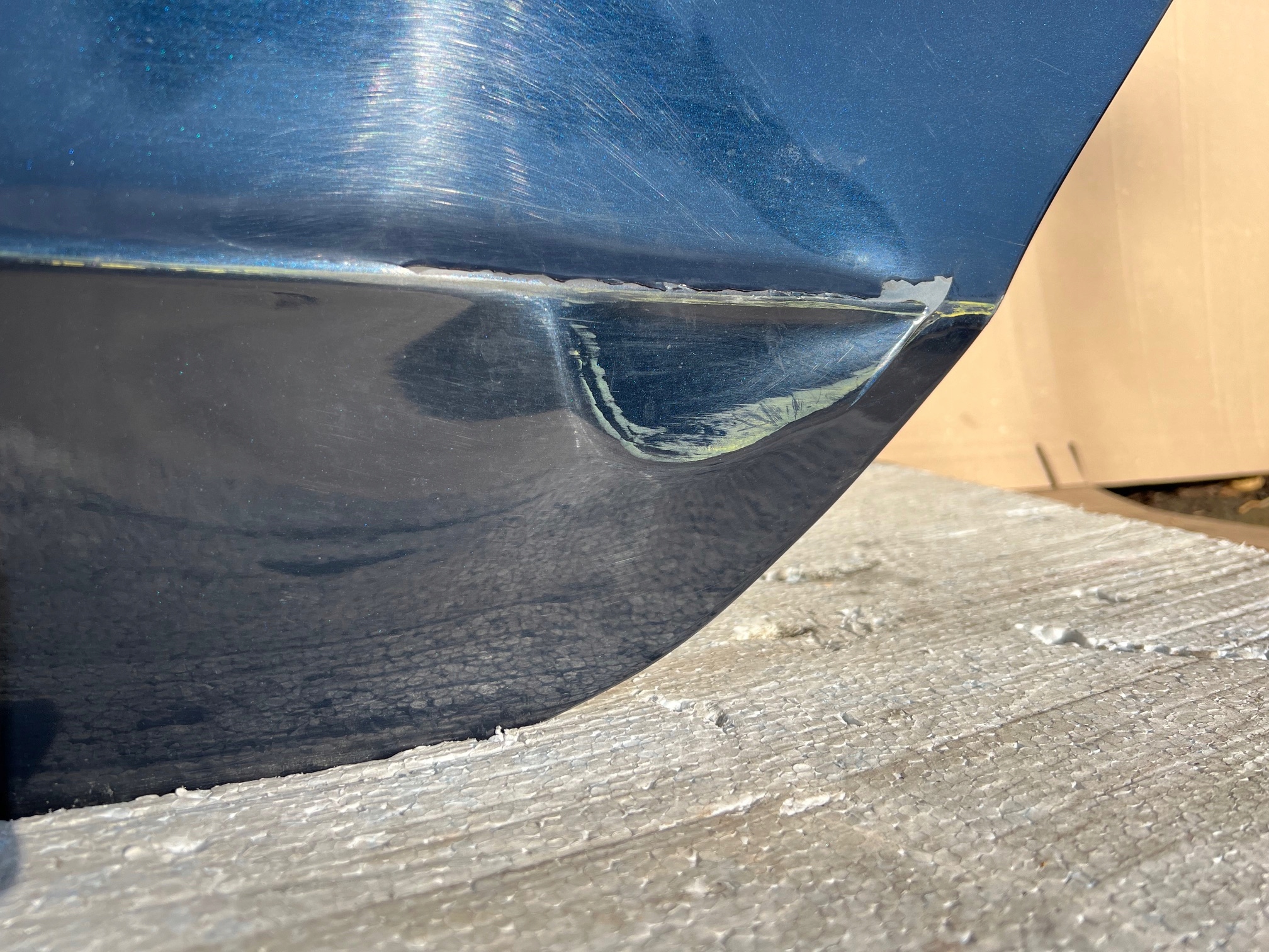 AUDI A4 B8 AVANT KOMBI door left rear. left rear part LZ5A