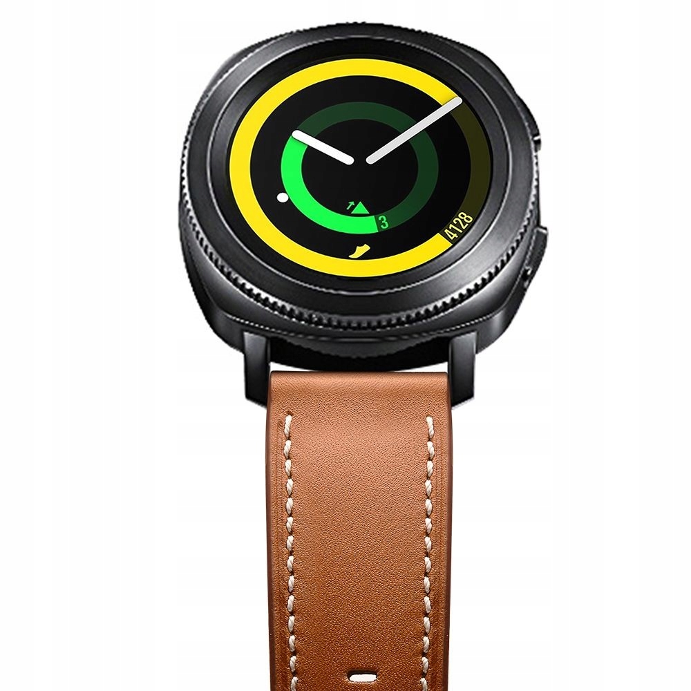 MĘSKI ELEGANCKI SKÓRZANY PASEK 20MM DO ZEGARKA SMARTWATCH 2 TELESKOPY Szerokość paska 20 mm