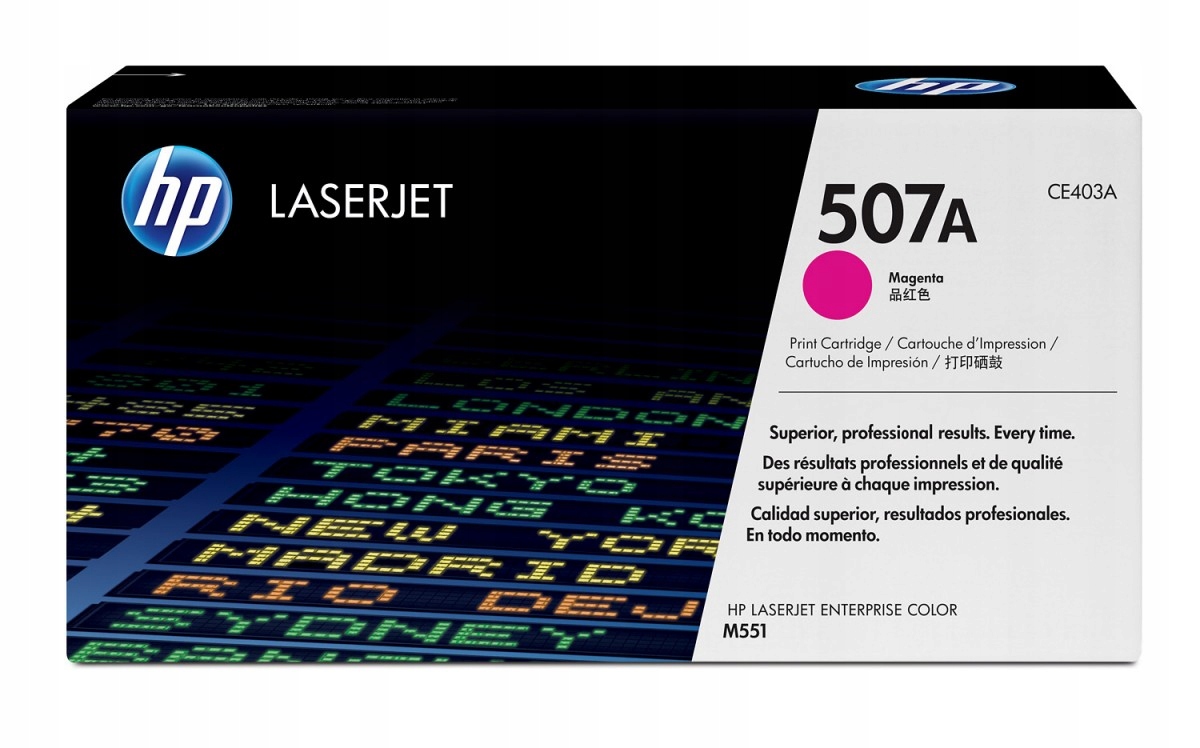 Toner Hp CE403A červený (magenta)