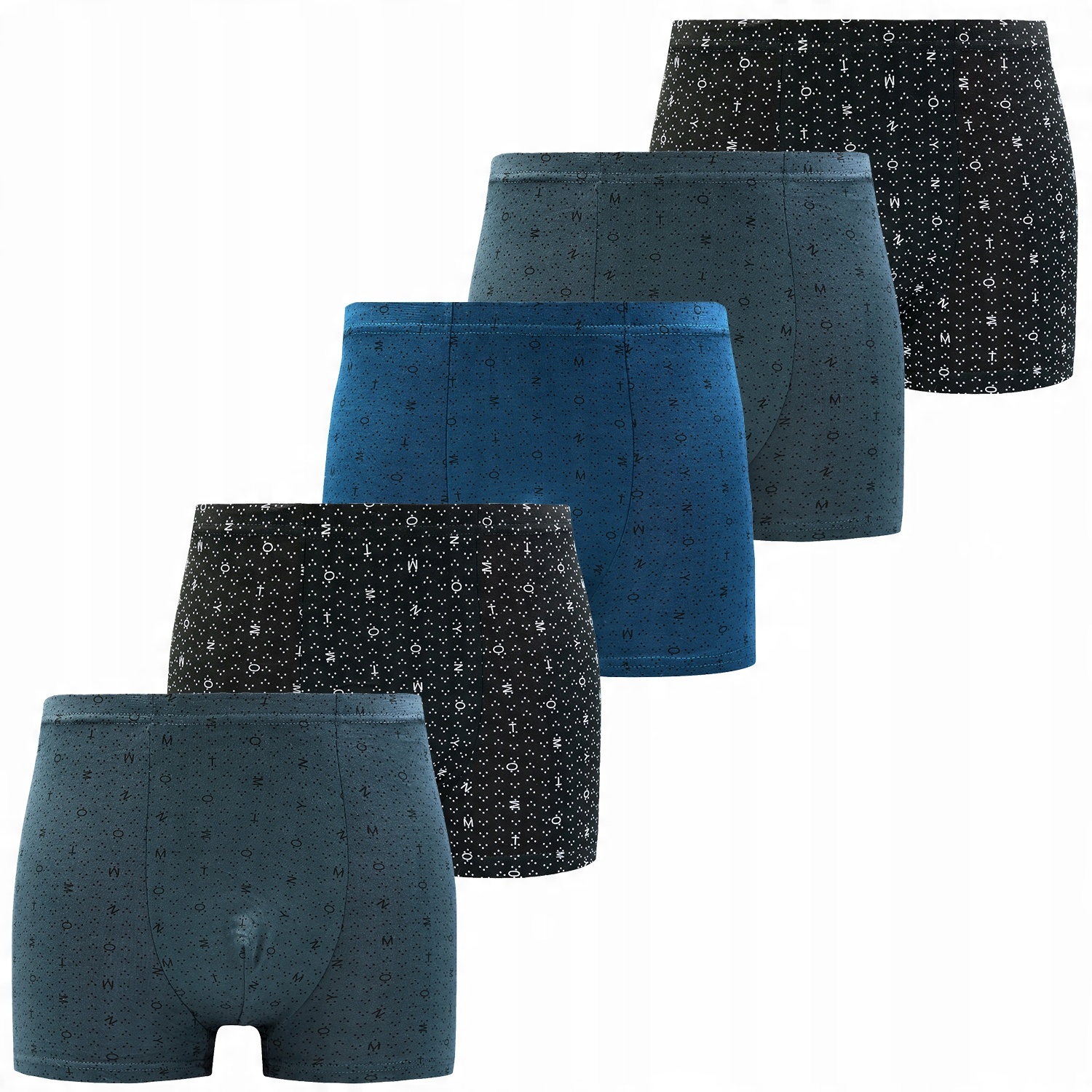 

5x Bokserki Bambusowe Antybakteryjne Rozmiar 3XL