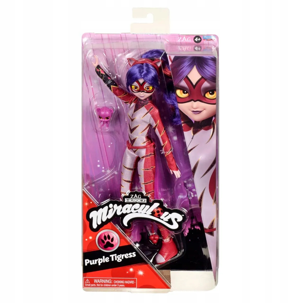 

Miraculous Biedronka Purple Tigress lalka