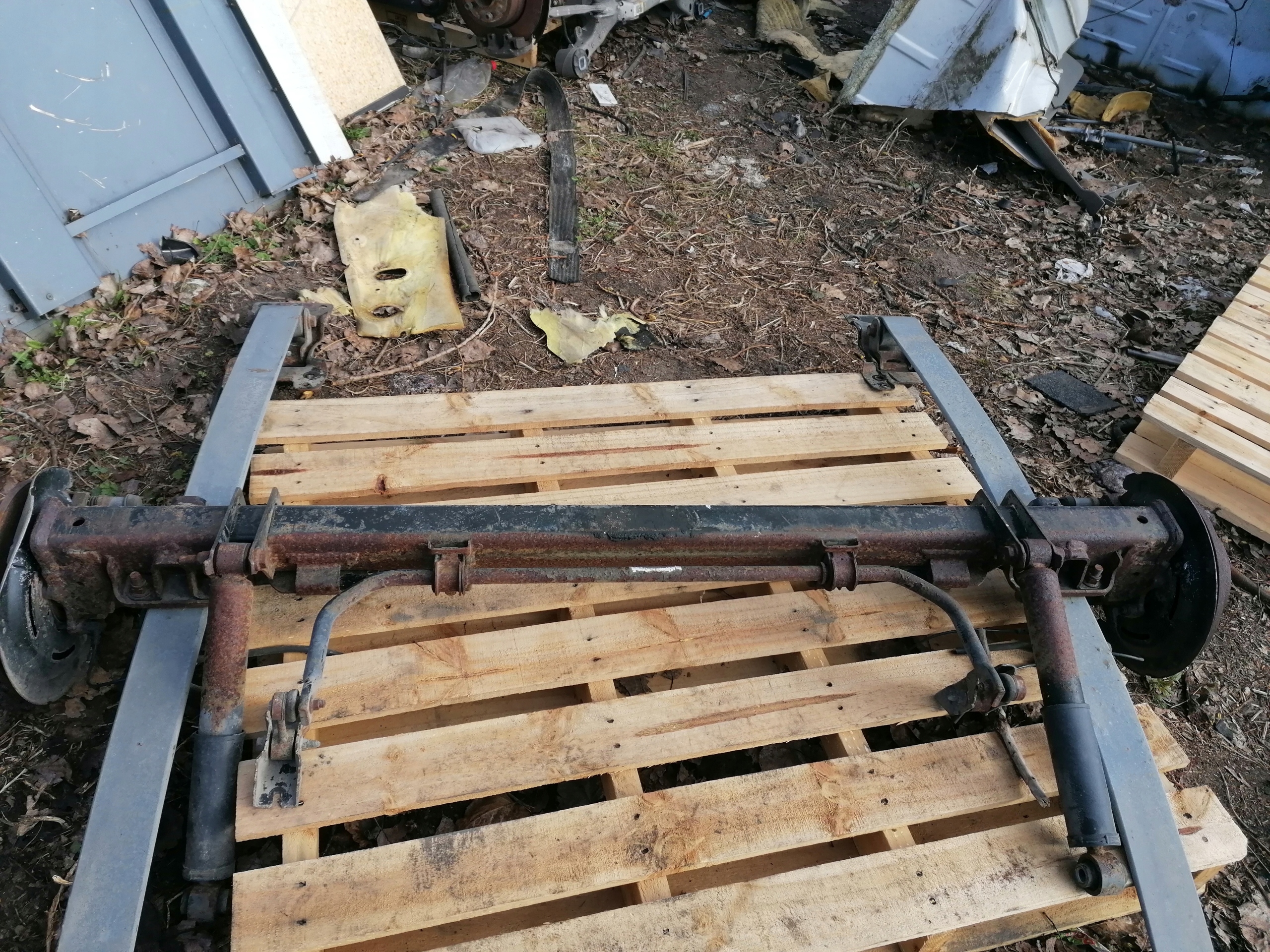 BELKA OŚ TYŁ KOMPLETNA DUCATO BOXER 16-