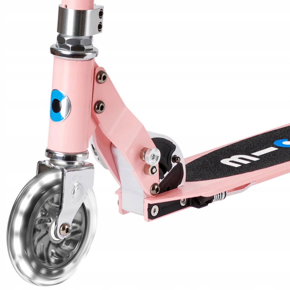 HULAJNOGA MICRO SPRITE LED NEON ROSE SA0235 Liczba kół 2