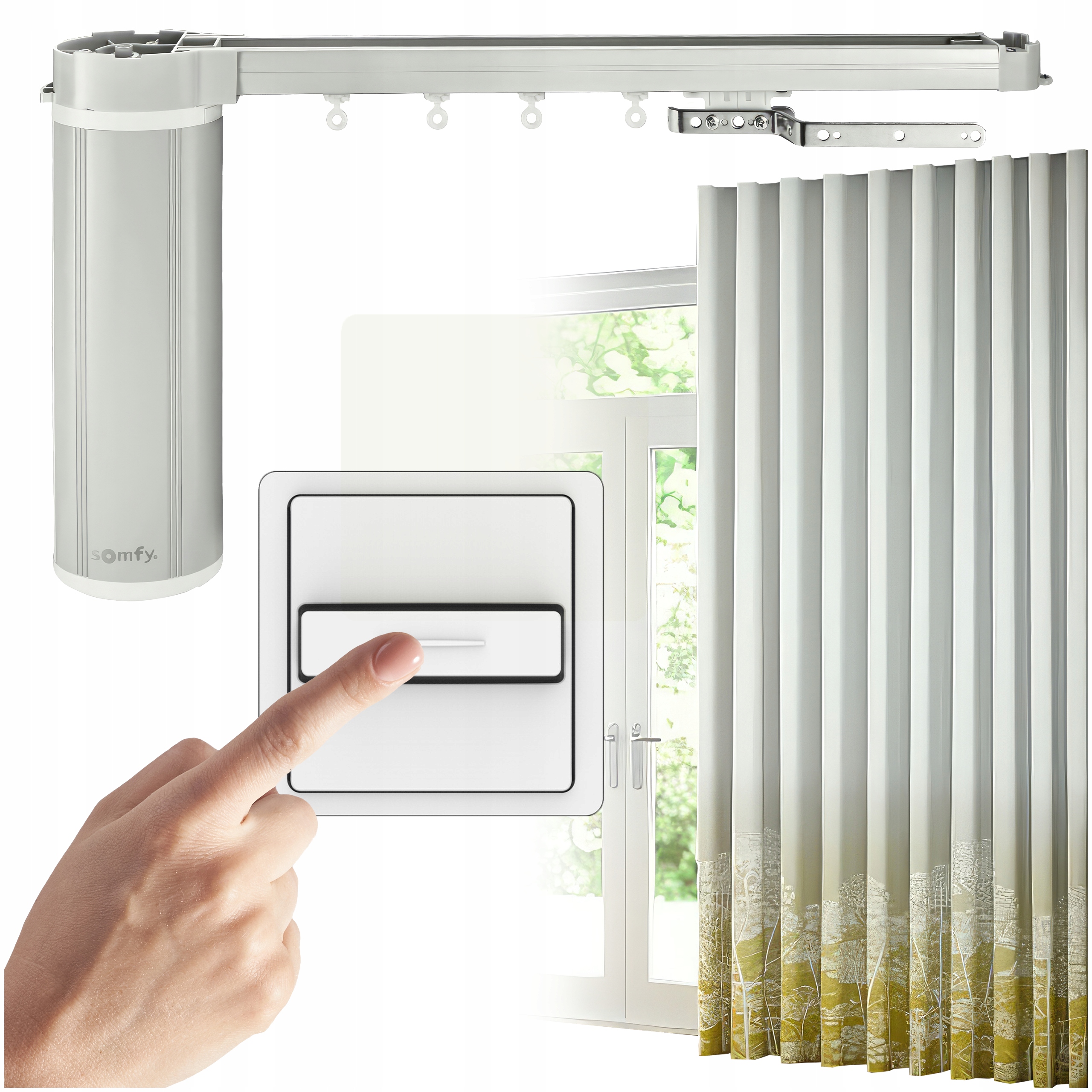 Karnisz Elektryczny SOMFY Movelite 35WT 851-900 cm DEKRO