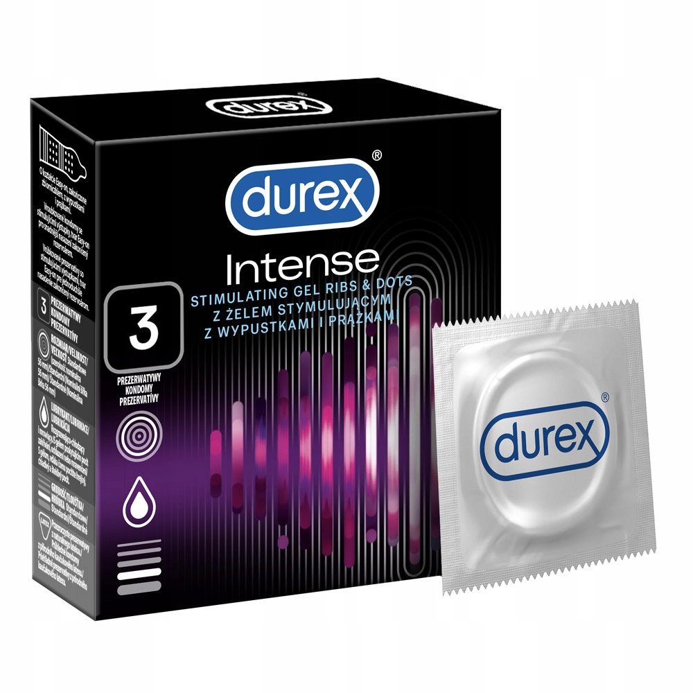 

Durex Intense orgazm dla kobiet 3 szt Pl