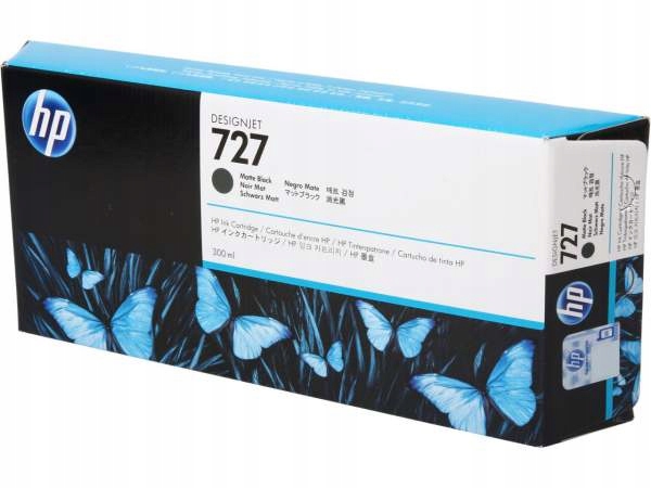 Tusz org. Hp 727 Matte Bk C1Q12A T930 T1530 T2530