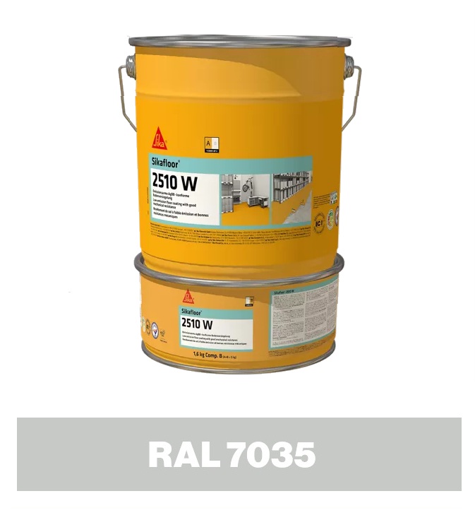Sika Sikafloor 2510 W epoxidová živica do garáže Ral 7035 5 kg