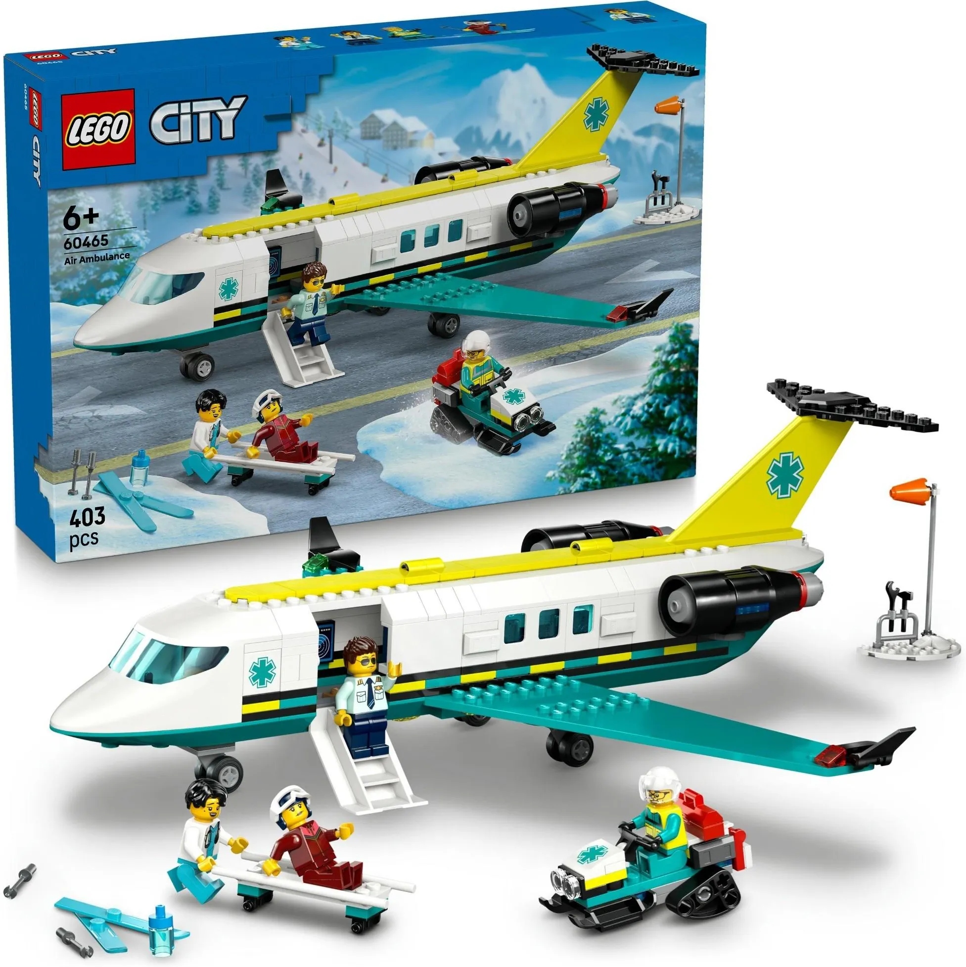 Lego City Letadlo záchranné služby