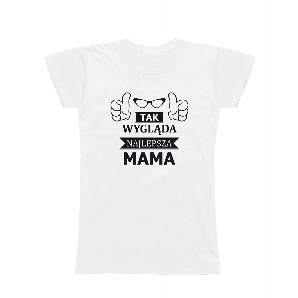 

M - Koszulka T-shirt Mama Najlepsza Super Prezent