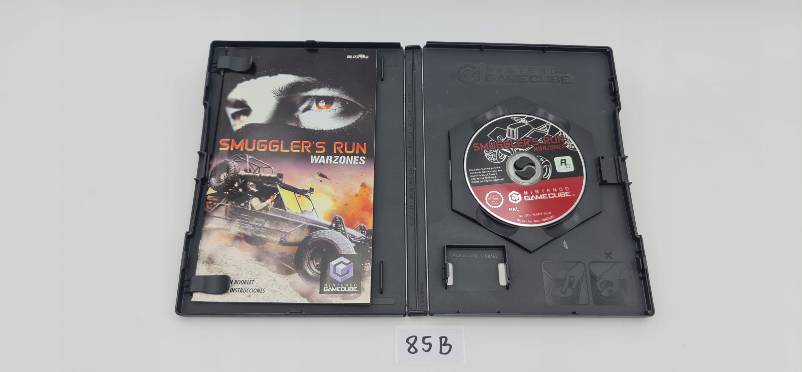 NINTENDO GAMECUBE SMUGGLER'S RUN WARZONES Platforma Nintendo GameCube
