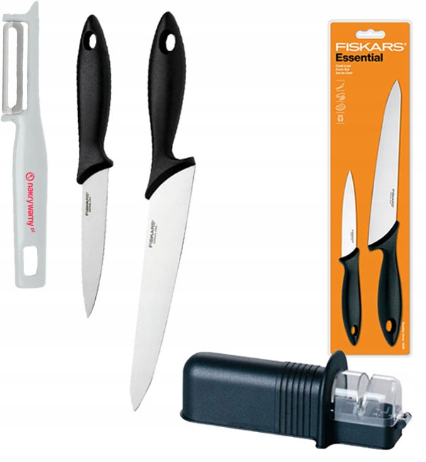 

Fiskars Essential 1023783 Kpl 2 Noży Ostrz+gratis