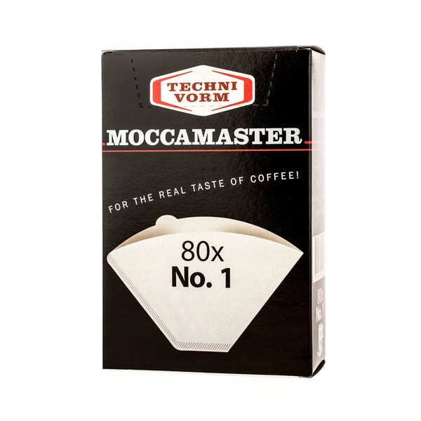 

Moccamaster filtry papierowe nr 1 80szt Oryginalne