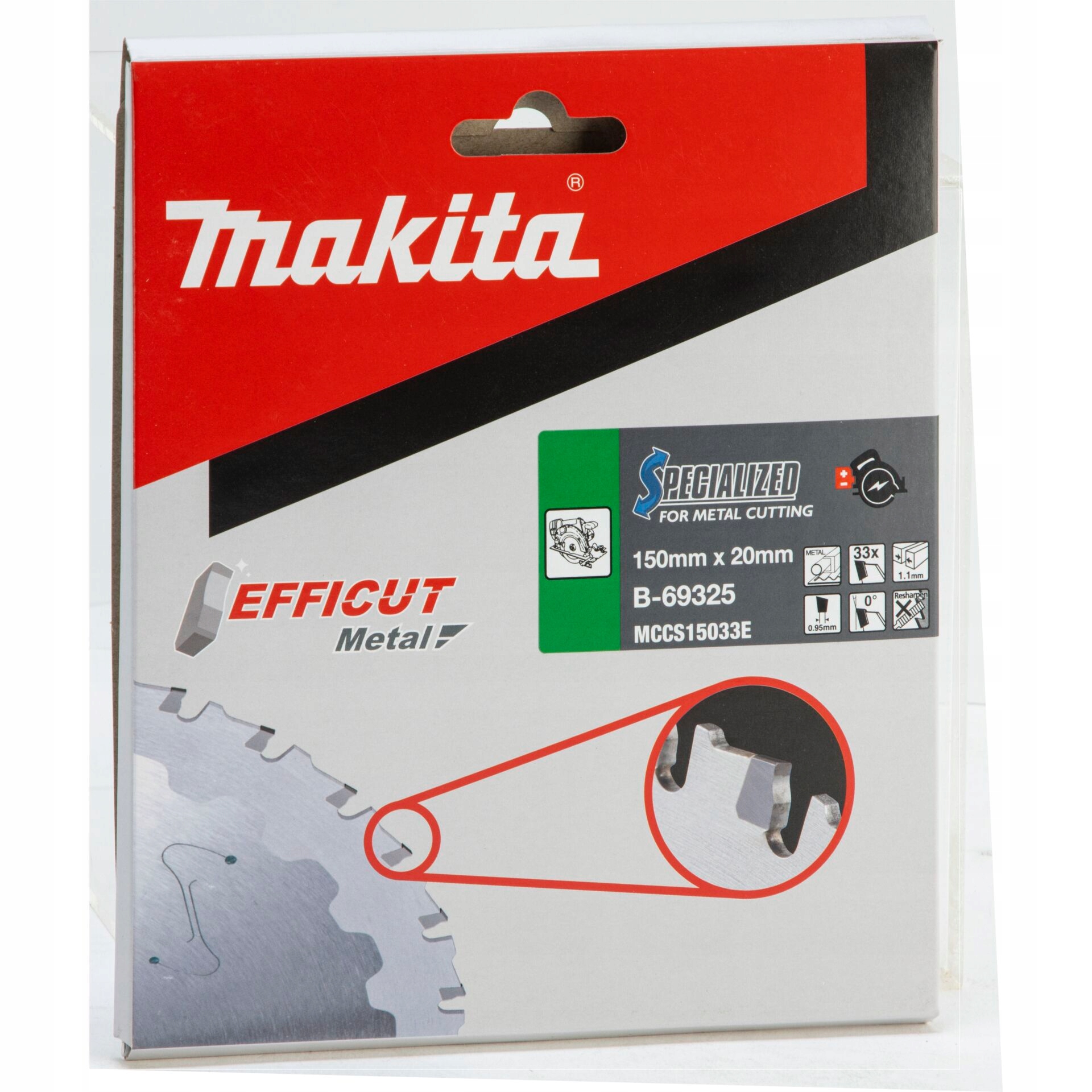 Makita Efficut Saegeblatt 150x20x33Z