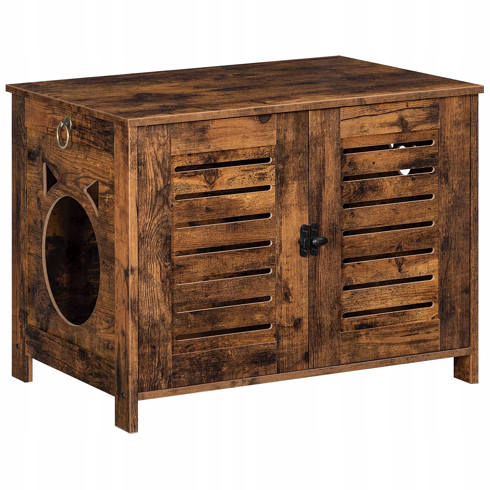 Levně Domeček nebo toaletní stolek pro kočky, 50x60x50, dřevěný