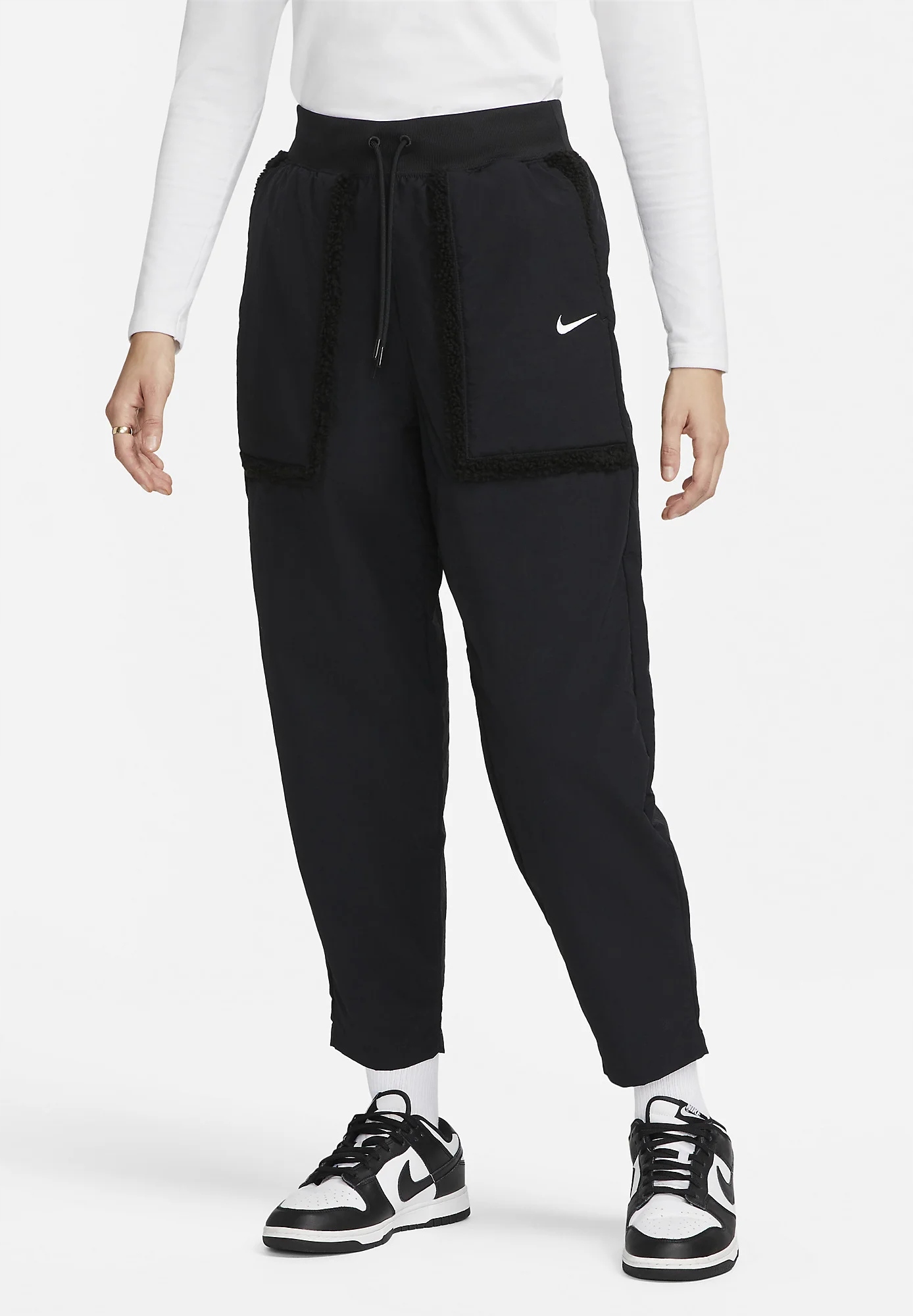 Nike Sportswear High-Waisted Essential Tréninkové kalhoty S