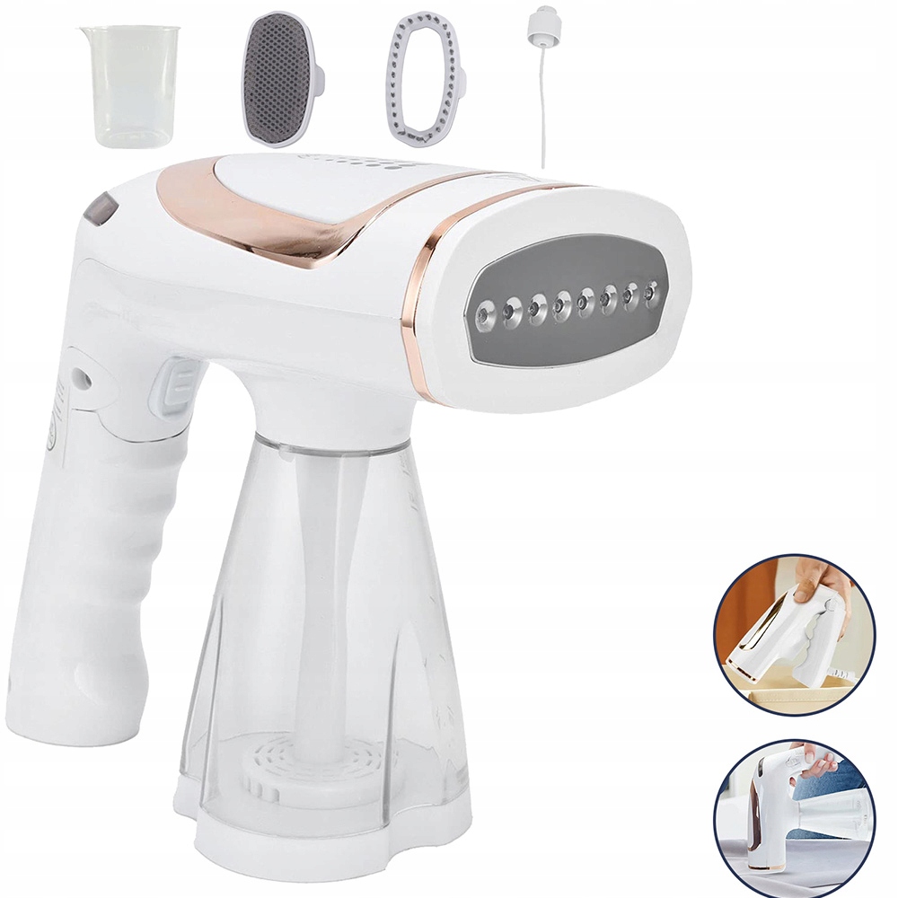 1600W Napařovač Oděvů Žehlička Steamer Parní Sada Akcesoria