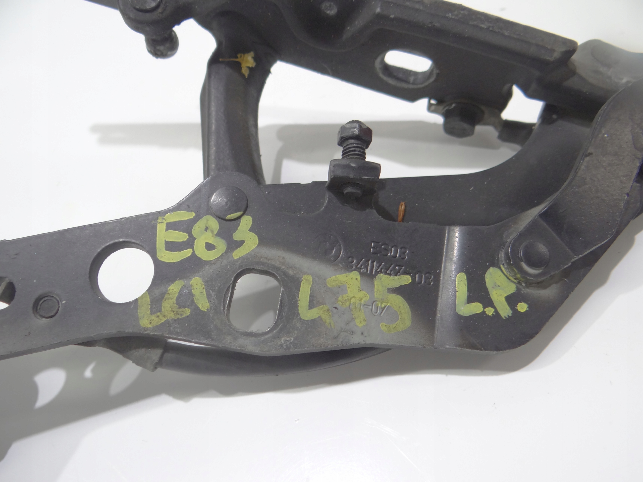 hinge bonnets left front BMW X3 E83 LCI OE 3411447 475