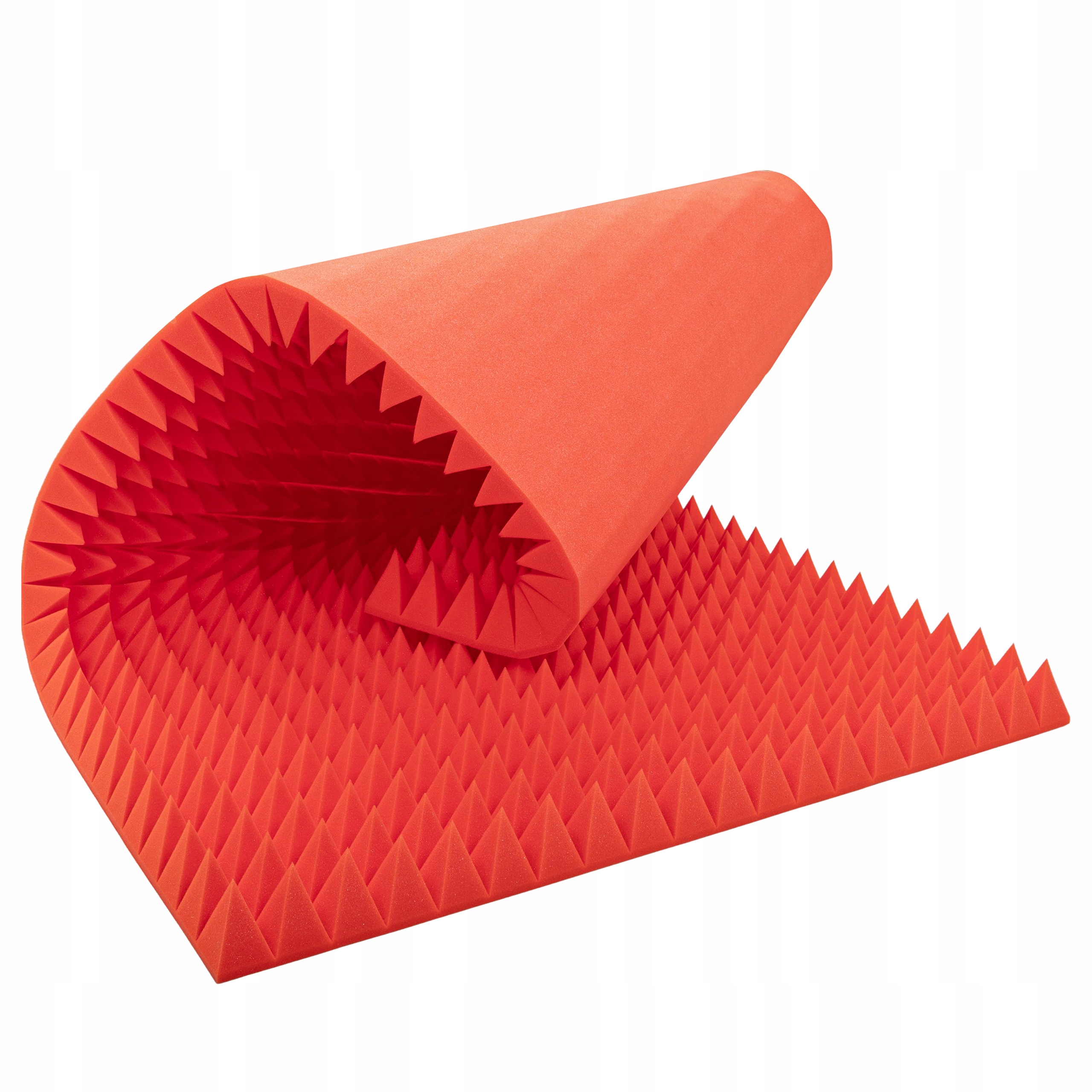 Akustická pěna Pyramida – estetické uspořádání, efektivní tlumení ozvěny