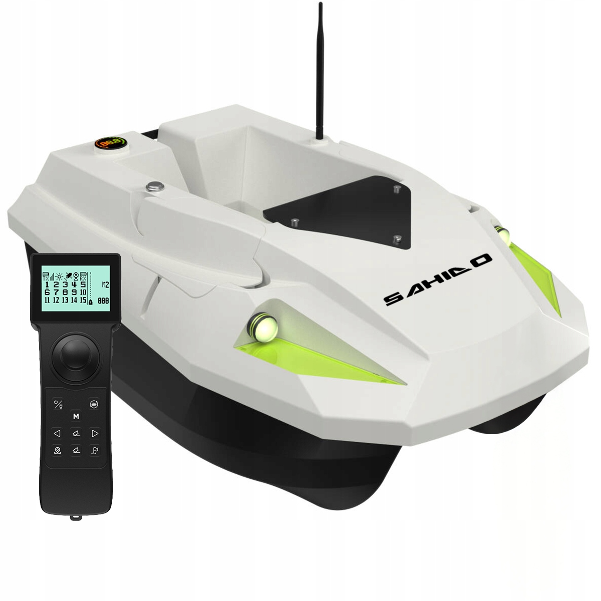 Łódka Zanętowa Sahido Hydra Gps Technologicznie Zaawansowana 2 Aku 15600mAh