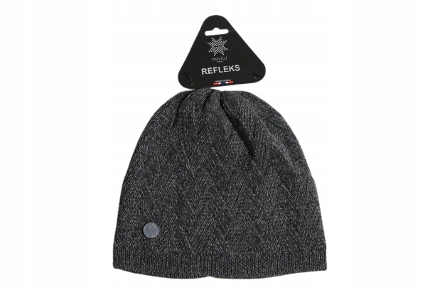 Morild Norway__nowa Czapka 100% Merino Wool Refleks
