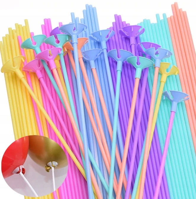 

Patyczki Do Balonów Plastikowe 100SZT