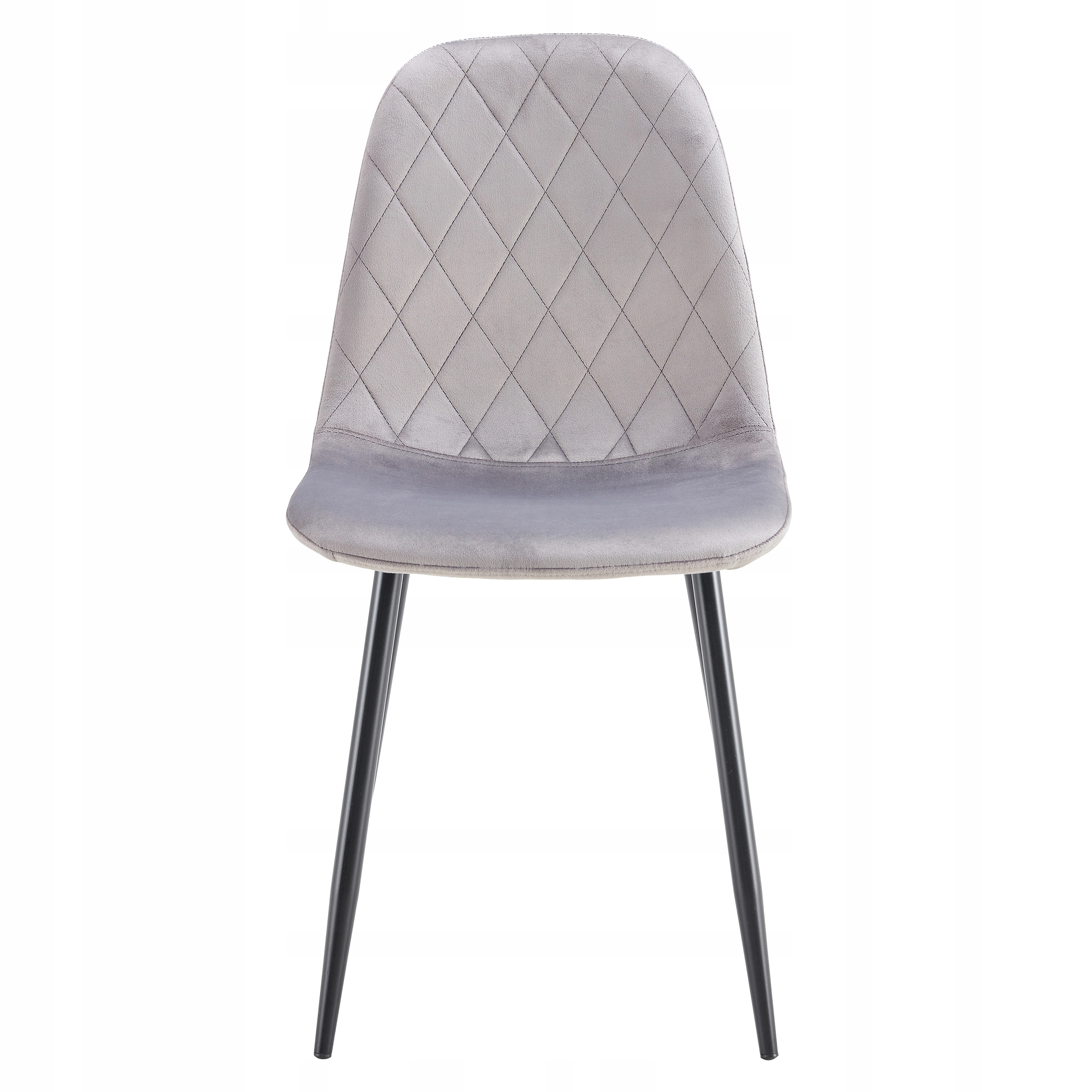 KRZESŁO TAPICEROWANE SALON JADALNIA KUCHNIA NOWOCZESNE MONICA KT103 SZARE Szerokość mebla 45 cm