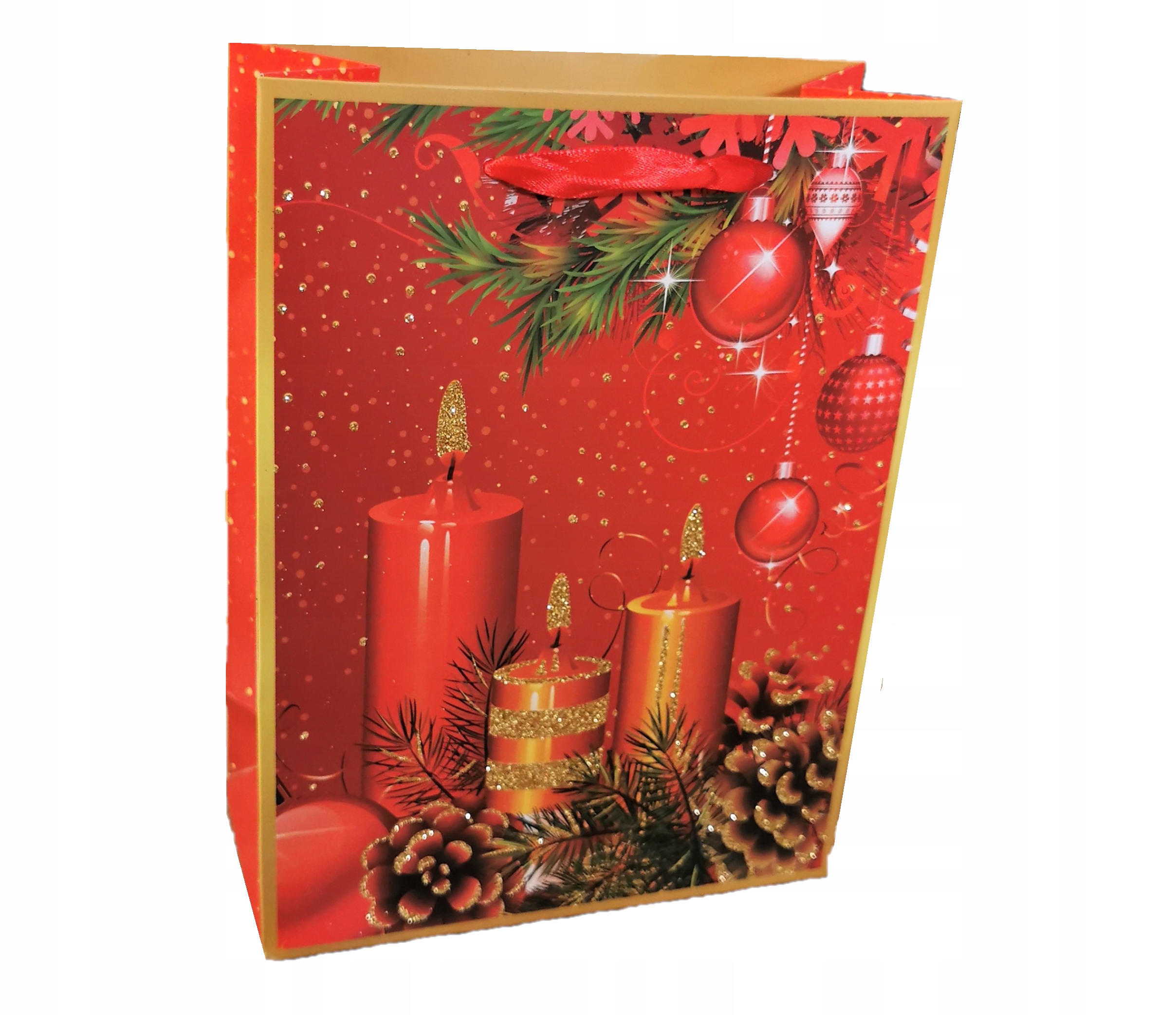 

Świąteczna Torebka Mikołaj święta roz.L