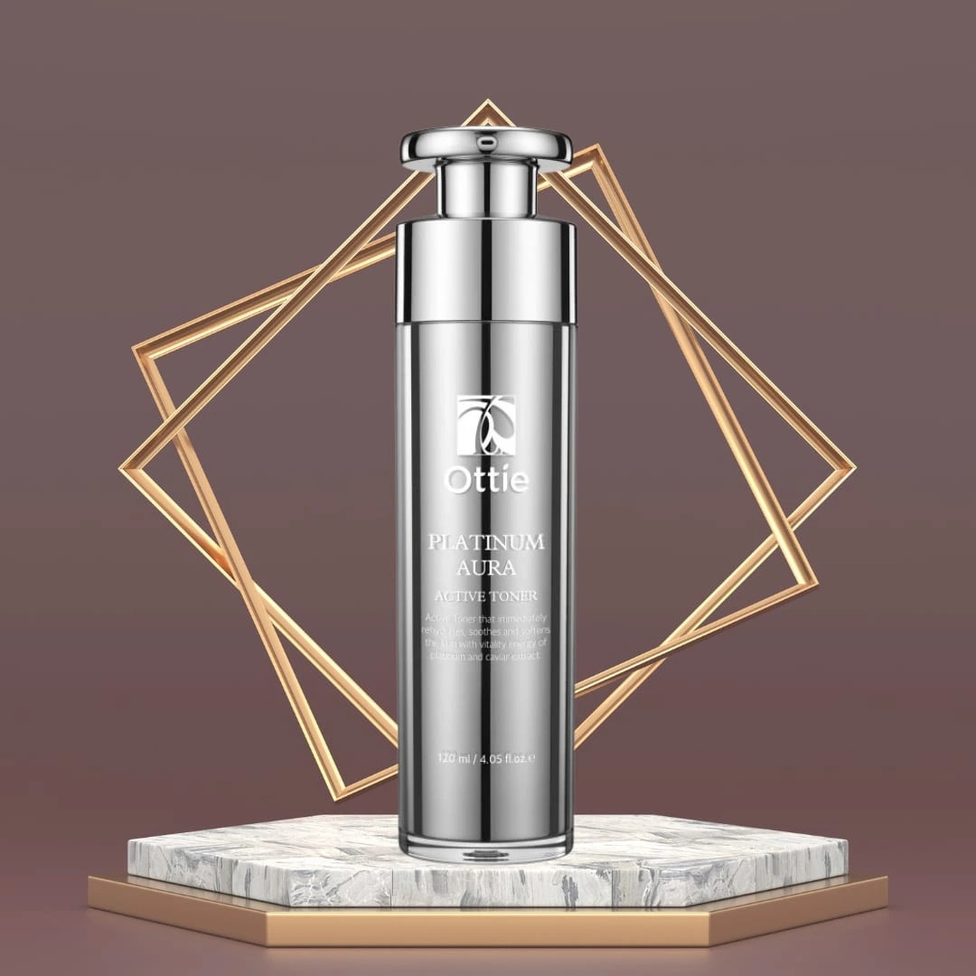 Ottie Platinum Aura Active Toner Platinové tonikum pro okamžitou hydrat