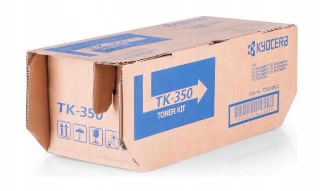 Toner Kyocera TK-350 1T02LX0NLC Originální FS3040 FS3140 FS3540 TK350 černý