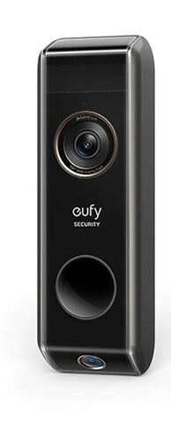 Dzwonek eufy Security Video Doorbell Dual Module 2K Battery Czarny