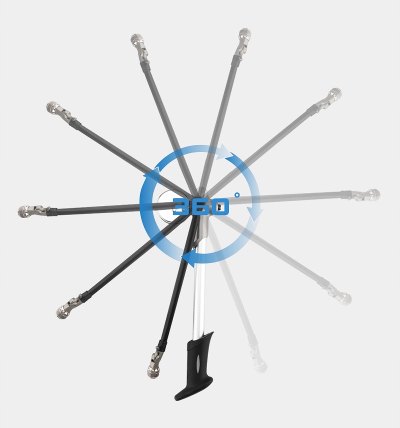 Pompka do amortyzatorów z wężykiem GIYO GS02D Model GS-02D