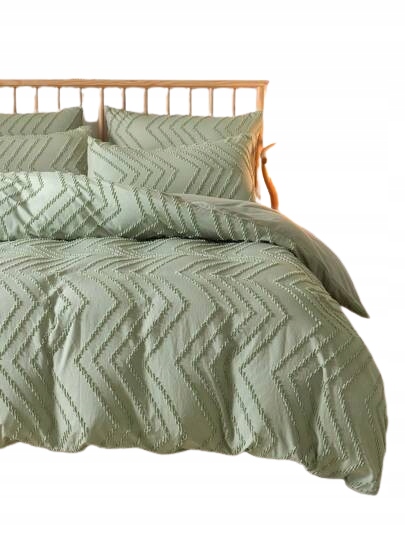 Shein Sada Povlečení Zelený Vzor 160/220 1JB