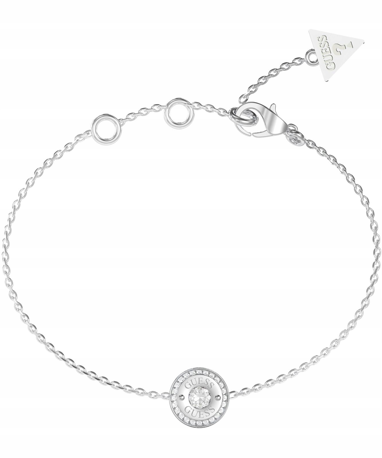 Náramek Guess Till Morning stříbrný jako dárek JUBB05555JW-RH-S