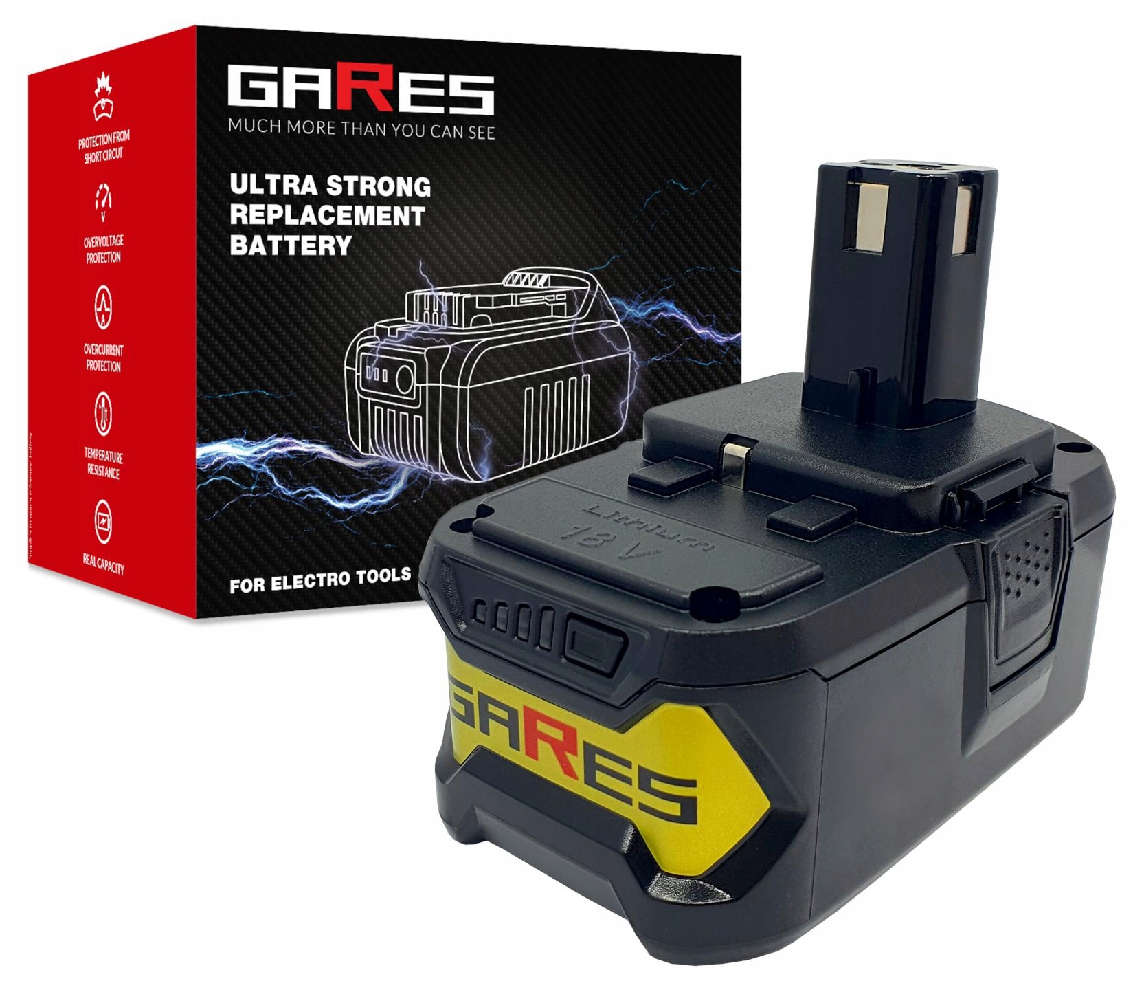 Akumulator Gares do Ryobi RC18150U RRS1801 System One+ 18V 5Ah