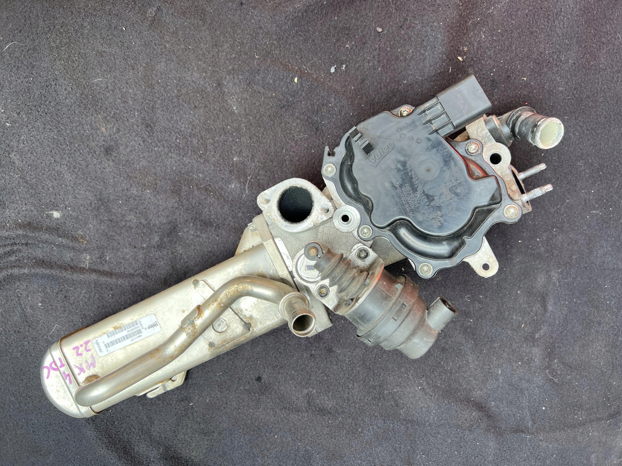 FORD MONDEO MK4 2.2TDCI CHŁODNICA ZAWÓR EGR 9678163580