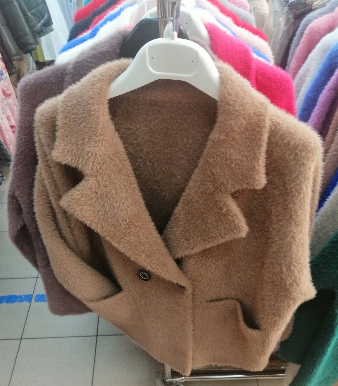 PSZCZYK KRÓTKI alpaka BIAŁY Marka DTTM