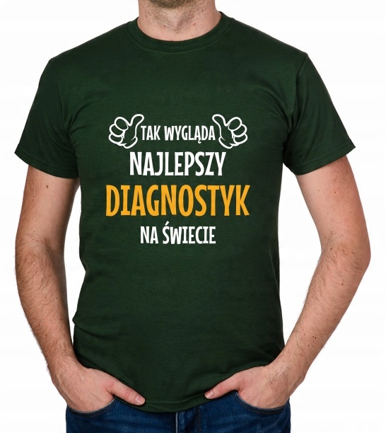 

koszulka Najlepszy Diagnostyk prezent