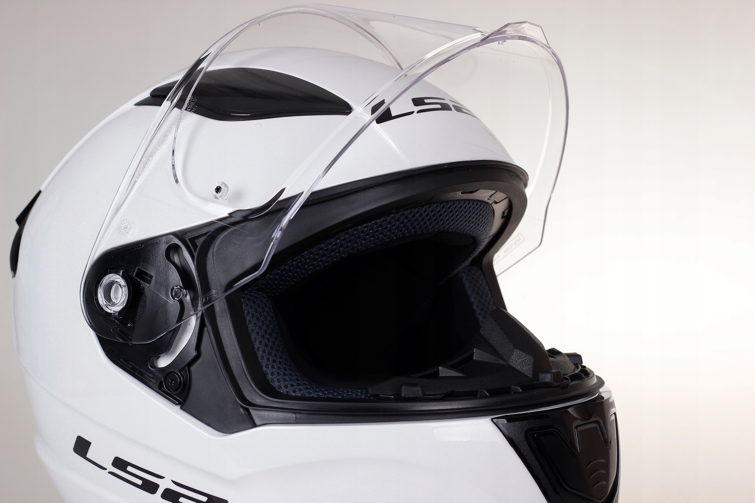 KASK MOTOCYKLOWY LS2 FF353 II RAPID BIAŁY ECE 22.06 SYSTEM PINLOCK Rodzaj zapięcia mikrometryczne