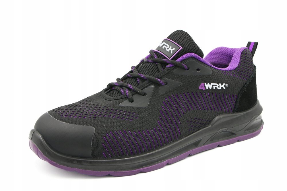 Buty robocze ochronne męskie Horna S1 półbut bezpieczny purple r38