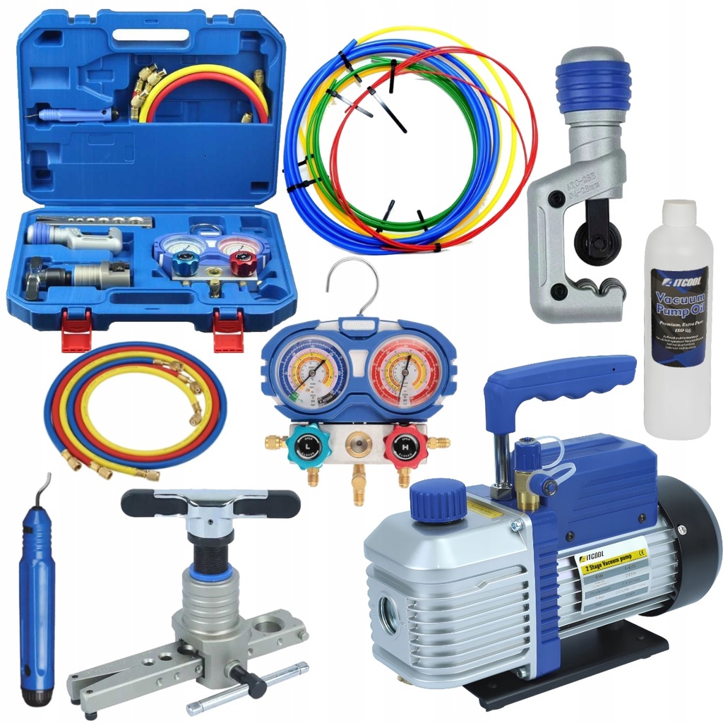 Sada nástrojov na klimatizáciu R32 R449A R410A R404A