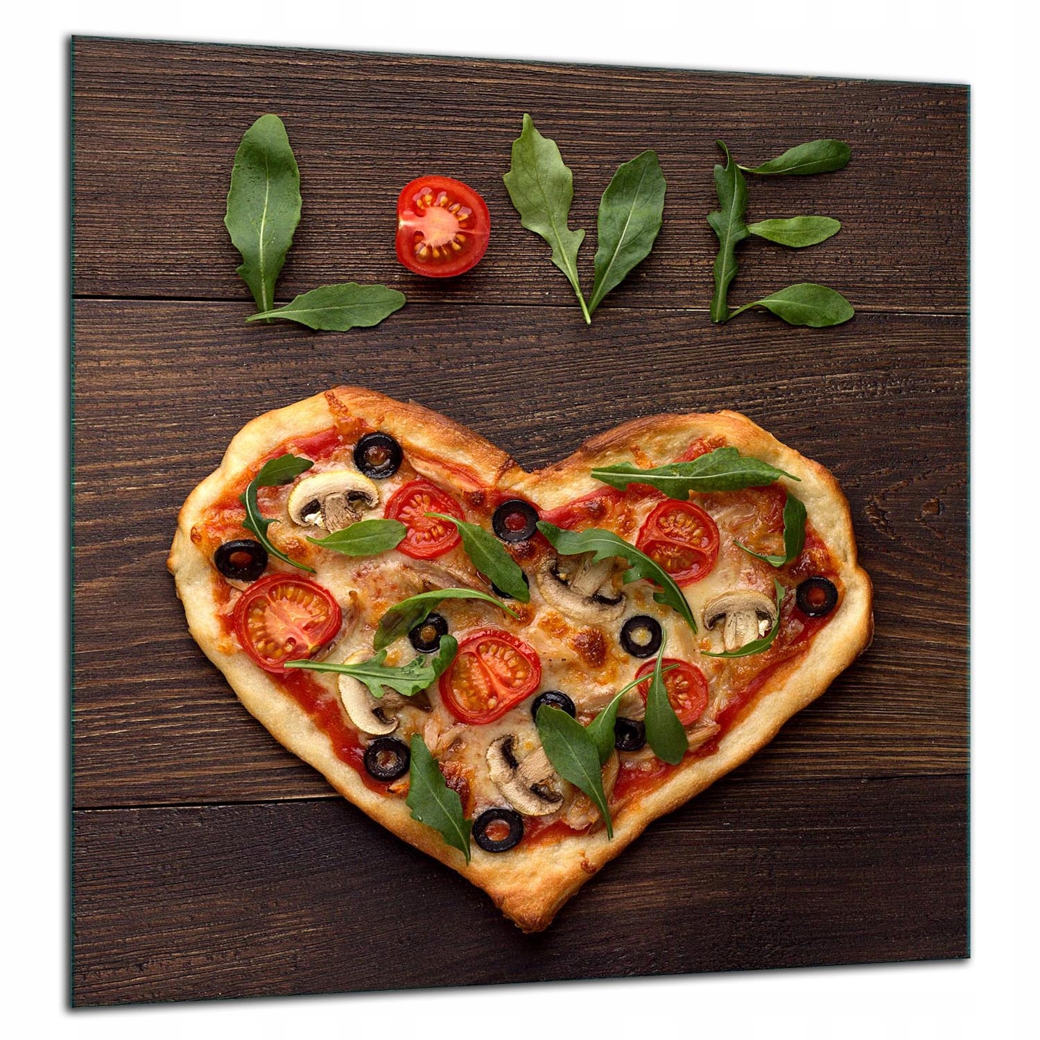Skleněný Ochranný Panel Do Kuchyně 60x65 Pizza Lacobel 7v1