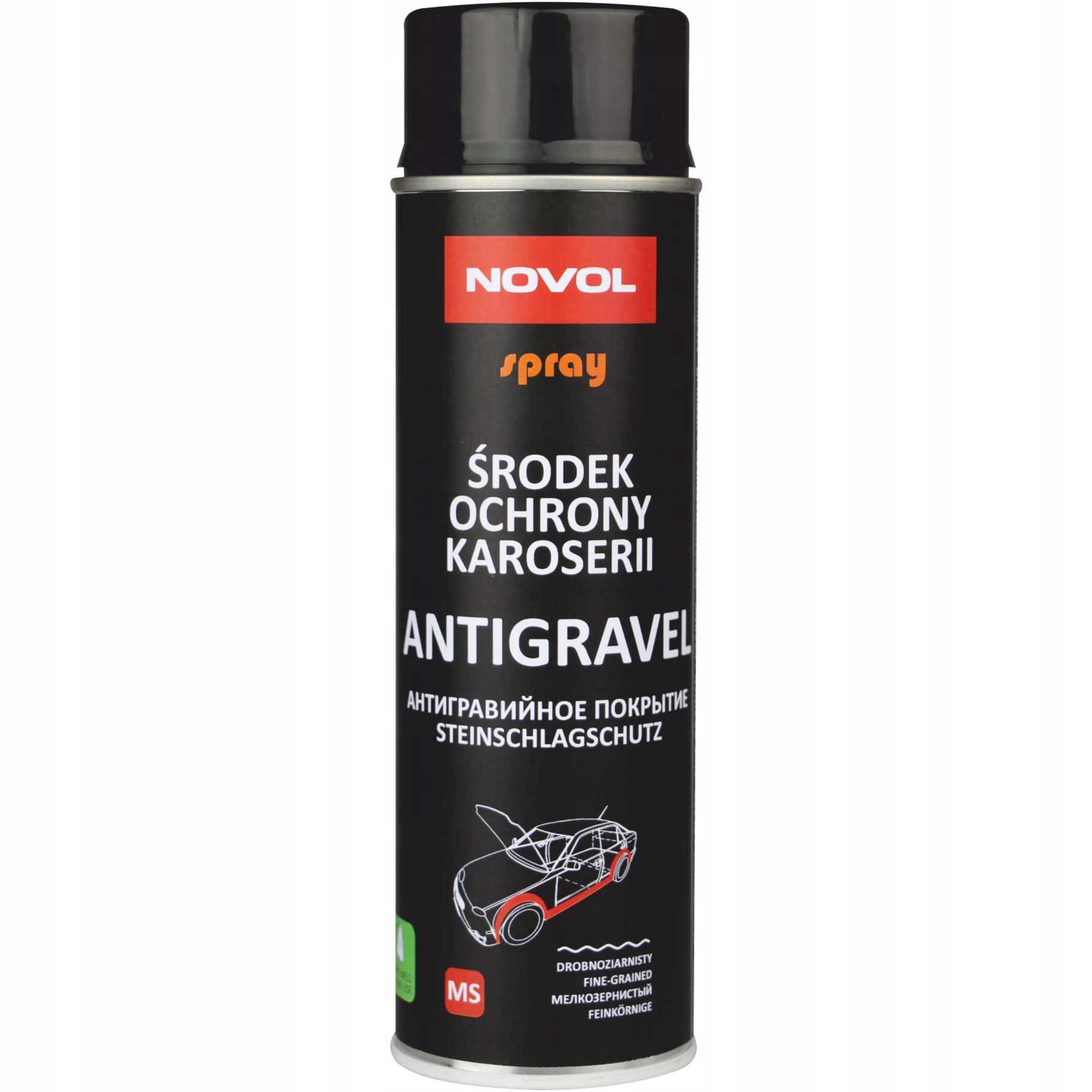 

Novol Antigravel Baranek Ochrona Karoserii Czarny