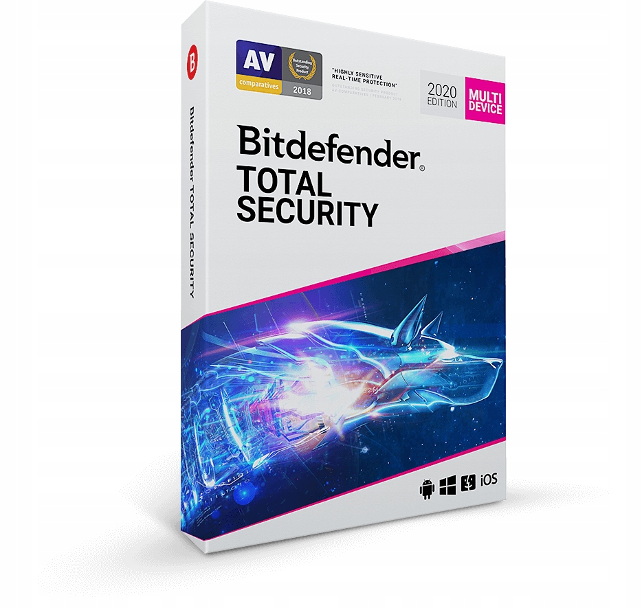 

Bit defender Total Security 5PC 3lata Esd odnowien