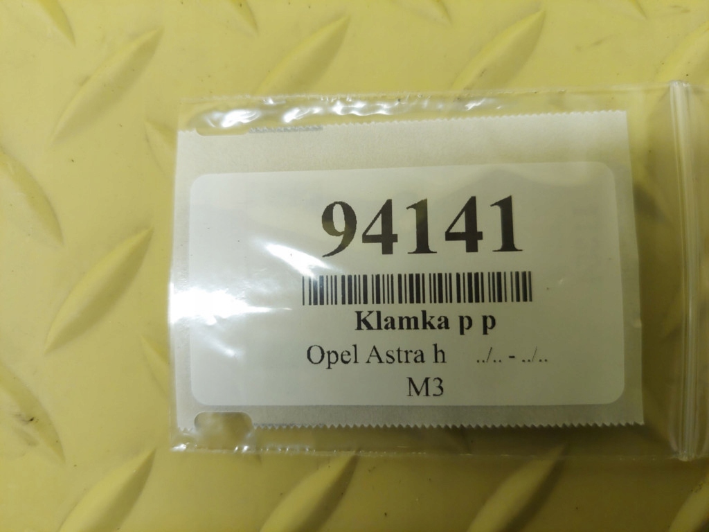 OPEL ASTRA H KOMBI handle right front Z20R